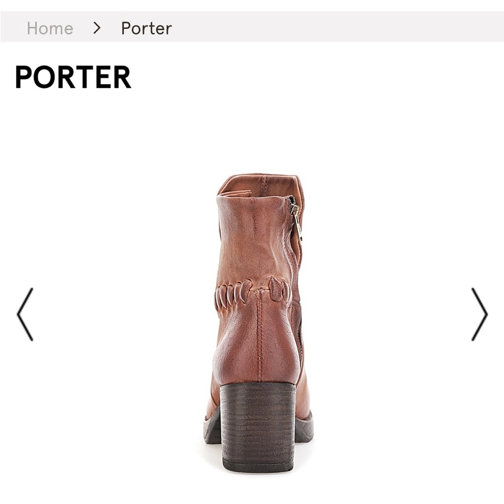 A.S. 98 Porter ankle boots in calvados Brown. Handmade in Italy. NWT. Sz 37. - Picture 7 of 9